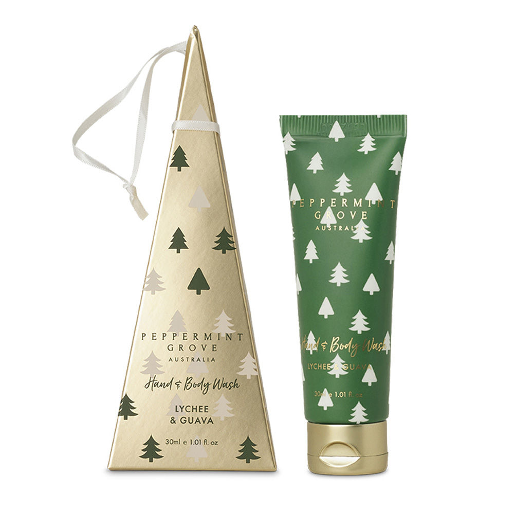 PGA Lychee & Guava Xmas 30ml Hand & Body Wash