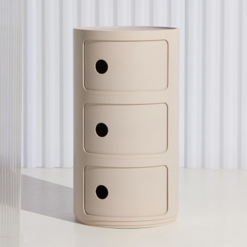 Kartell Componibili Bio Module Storage Unit Cream Flaming