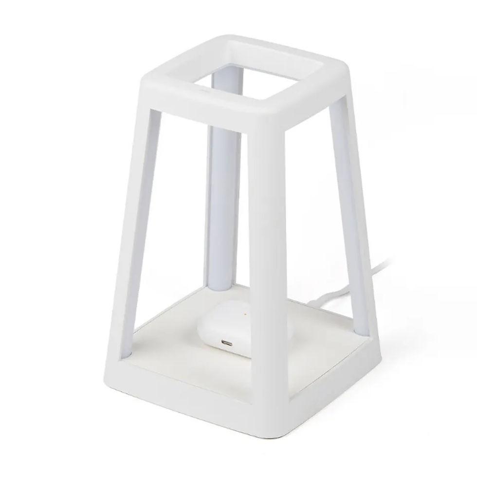 Thumbnail: Lexon Lantern LED Lamp - White
