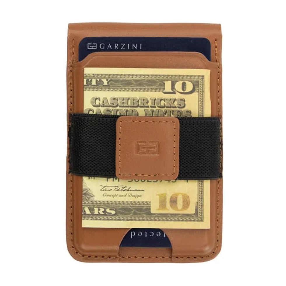 Thumbnail: Garzini MagSafe Wallet Stand (Brown)