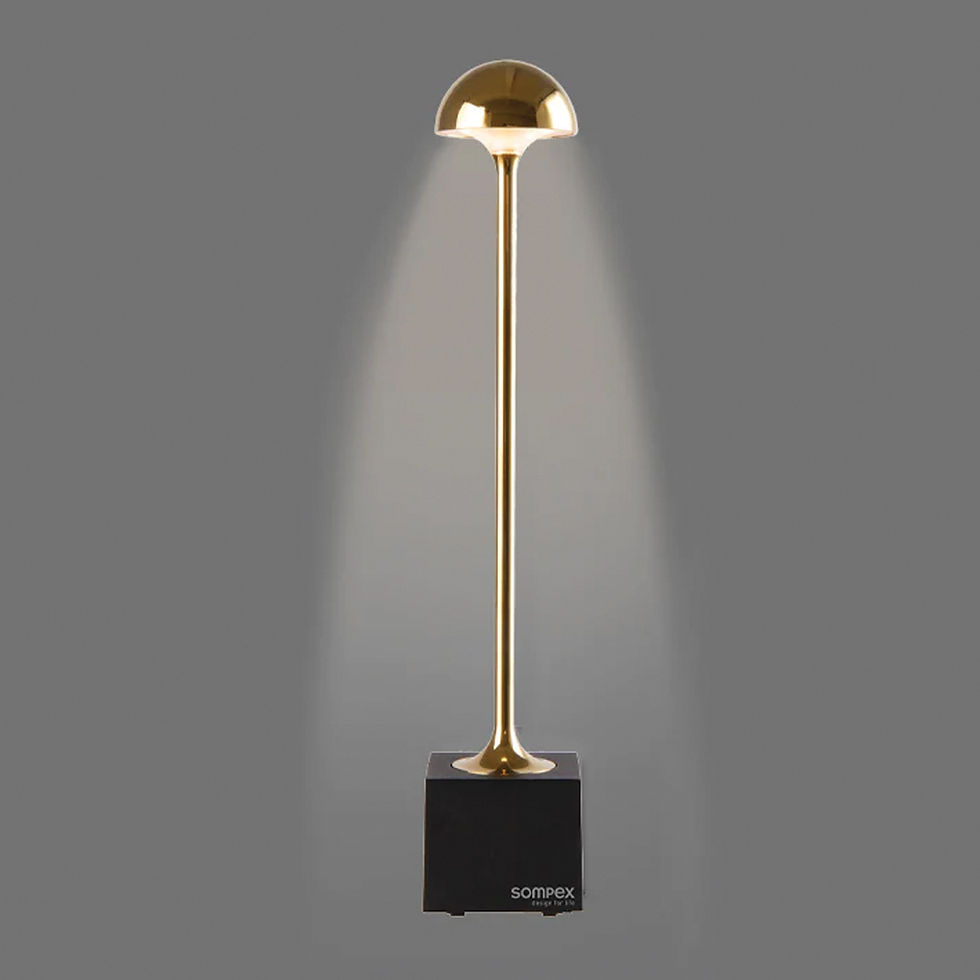 Thumbnail: Sompex Flora LED Outdoor Table Lamp - Gold