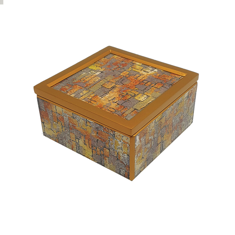 Thumbnail: Berrocal Mondrian Gold Coasters (Set of 6)