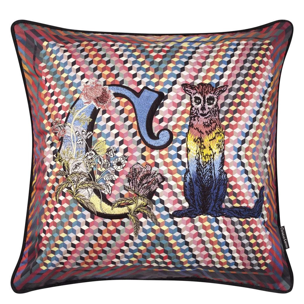 Christian Lacroix Monogram Me Lacroix! Cushion (40 x 40 cm)