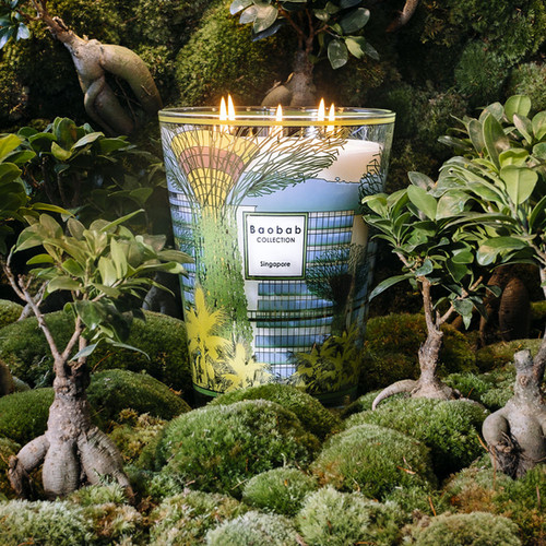 Baobab Collection Cities - Singapore Max 16 Candle | Flaming