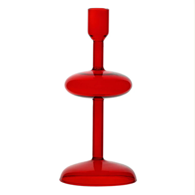 Thumbnail: THUN Soffusi Candle Holder Red - S