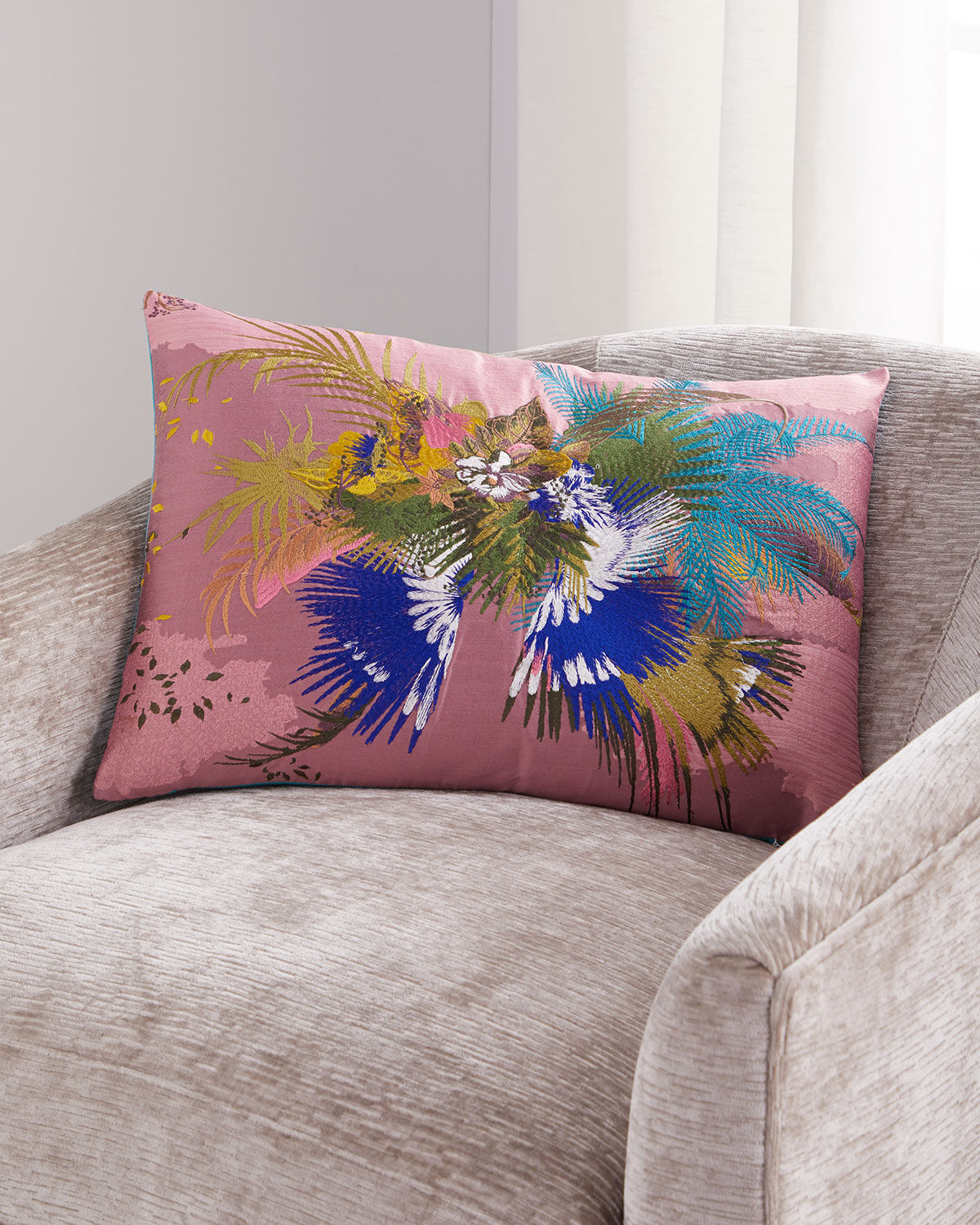 Christian Lacroix Oiseau Fleur Bourgeon Cushion (60 x 45 cm)