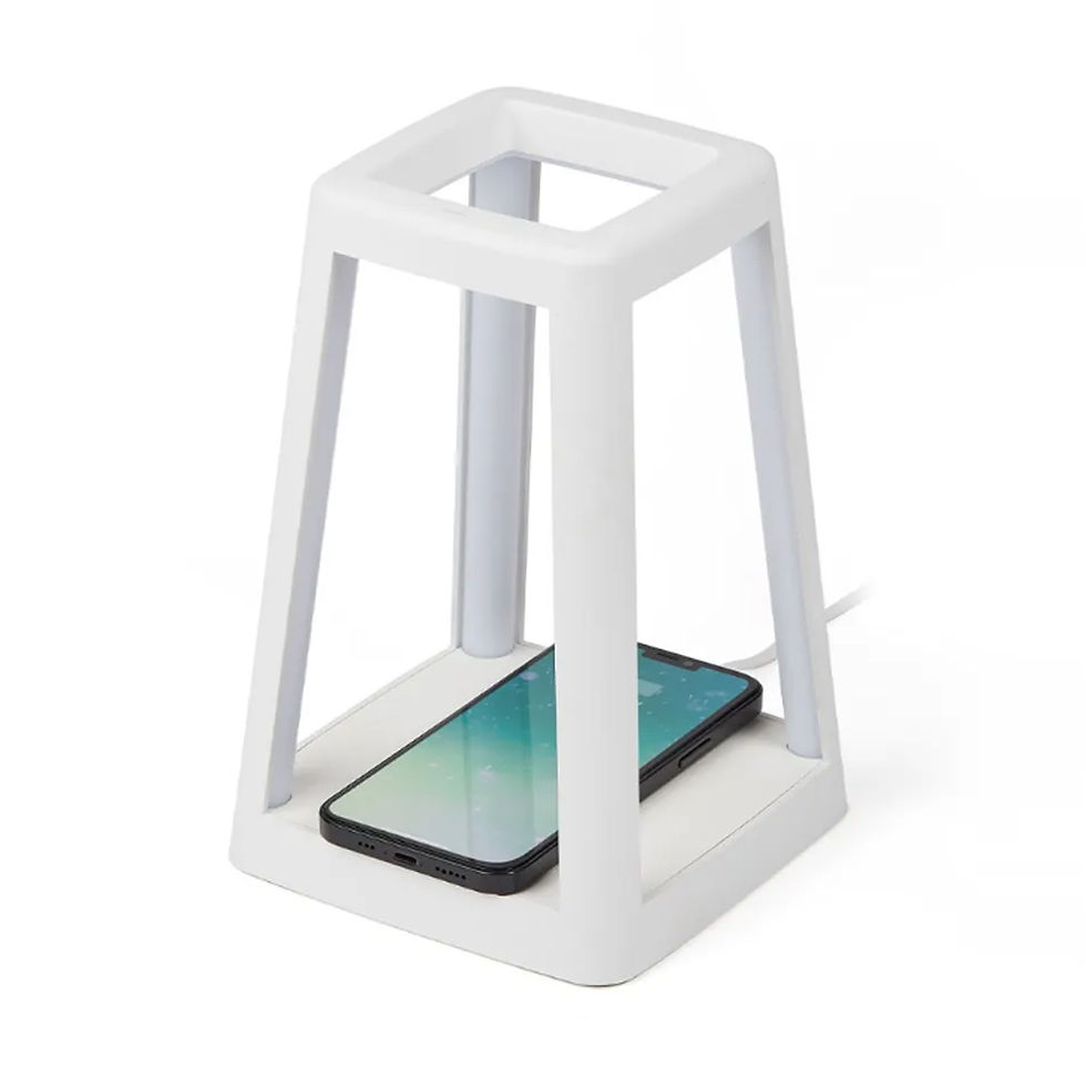 Thumbnail: Lexon Lantern LED Lamp - White