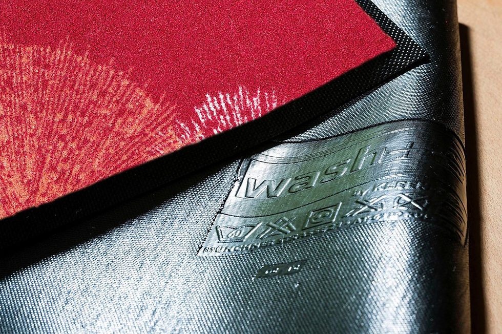 Thumbnail: Kleen-Tex wash+dry Floor Mat Design - Fireworks Red (75 x 120 cm)