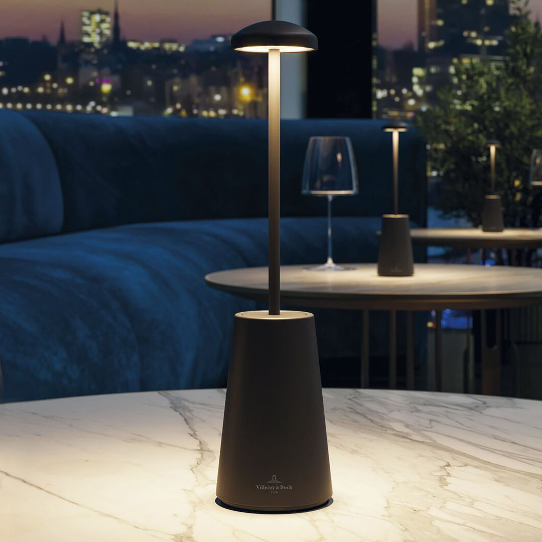 Villeroy & Boch Siena LED Lamp - Schwarz (Black)