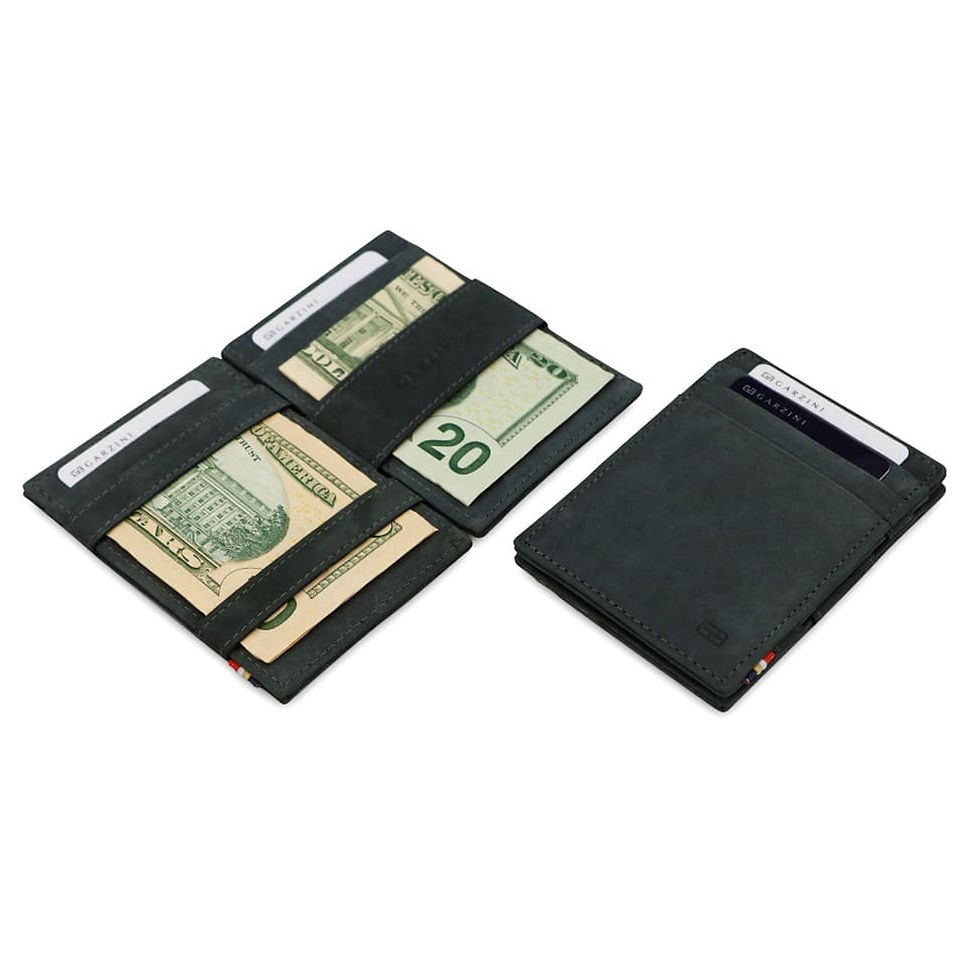Thumbnail: Garzini Essenziale Magic Wallet (Carbon Black)