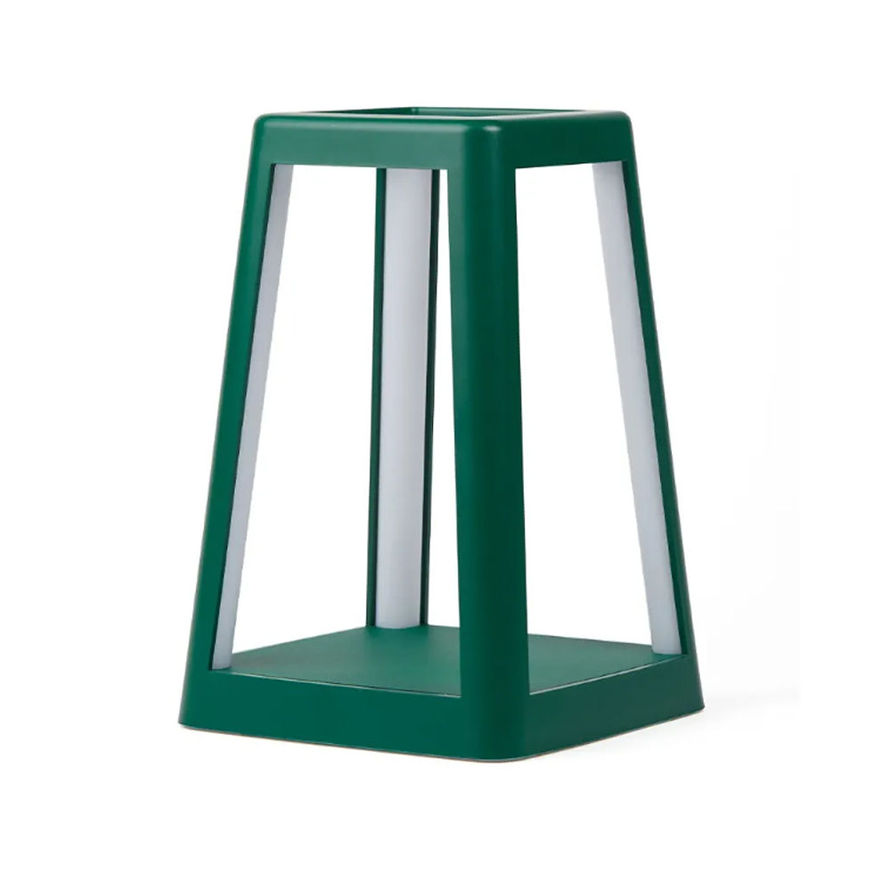 Thumbnail: Lexon Lantern LED Lamp - Dark Green
