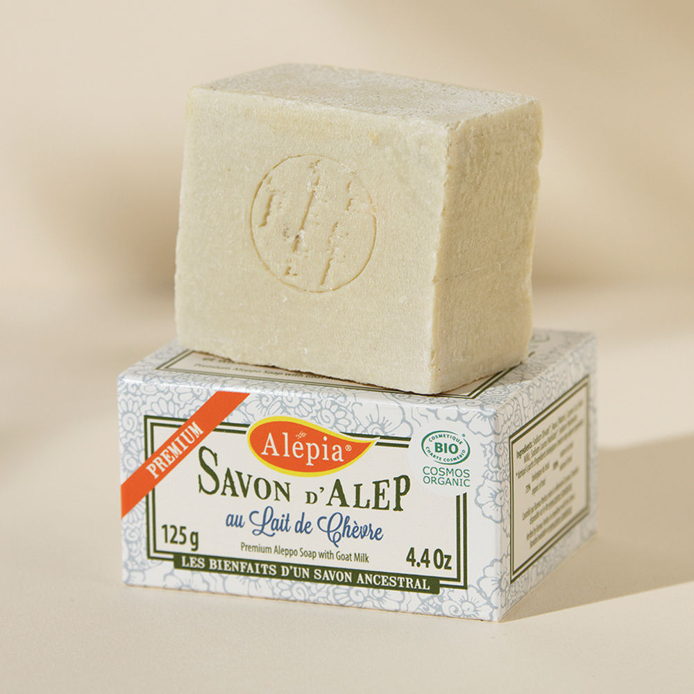 Alepia Premium Aleppo Soap with Goat's Milk (125g)