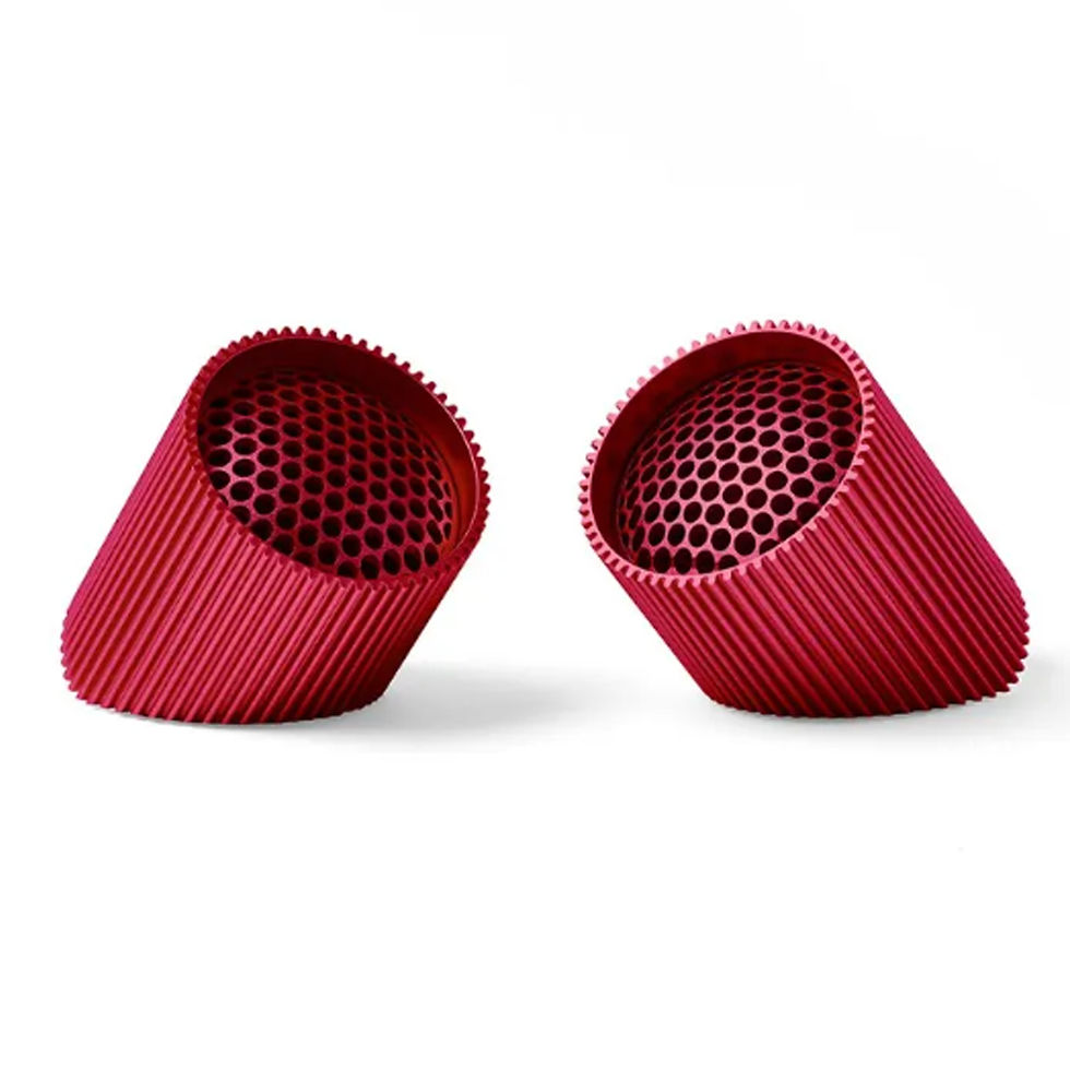 Thumbnail: Lexon Ray Speaker - Sanguine Red (Set of 2)
