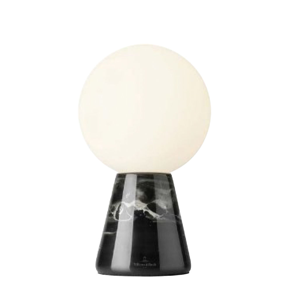 Thumbnail: Villeroy & Boch Carrara LED Lamp - Marble Black (UP : $158 - $368)