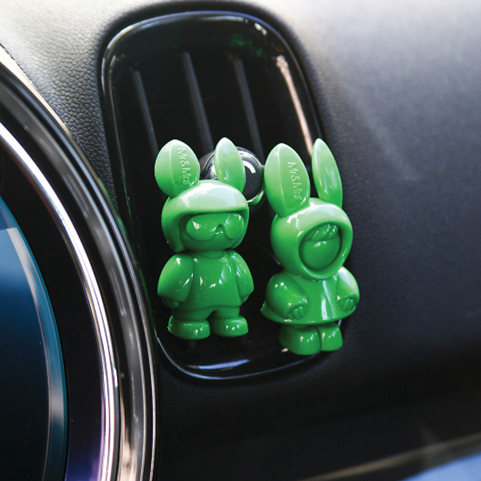 Mr & Mrs Andy & Frida Car Fragrance - Now : 2 for $35(U.P : $22 ea.)