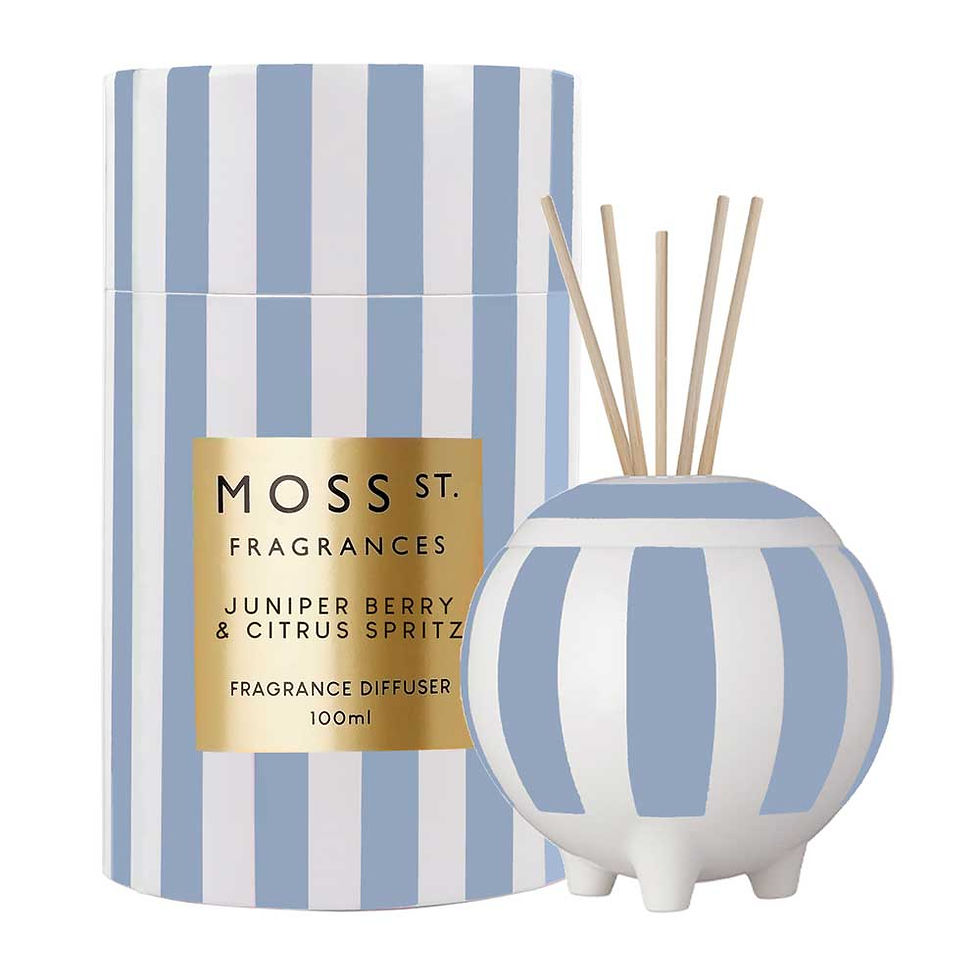 Thumbnail: Moss St. Ceramics Signature Stripes 2 x 100ml Diffuser(NOW: $79; U.P: $69 ea.)