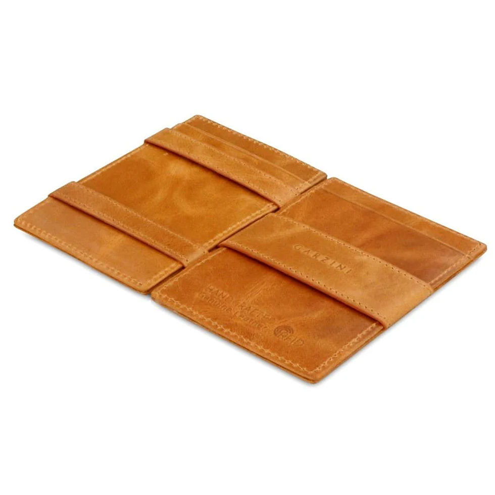 Thumbnail: Garzini Essenziale Magic Wallet (Brushed Cognac)