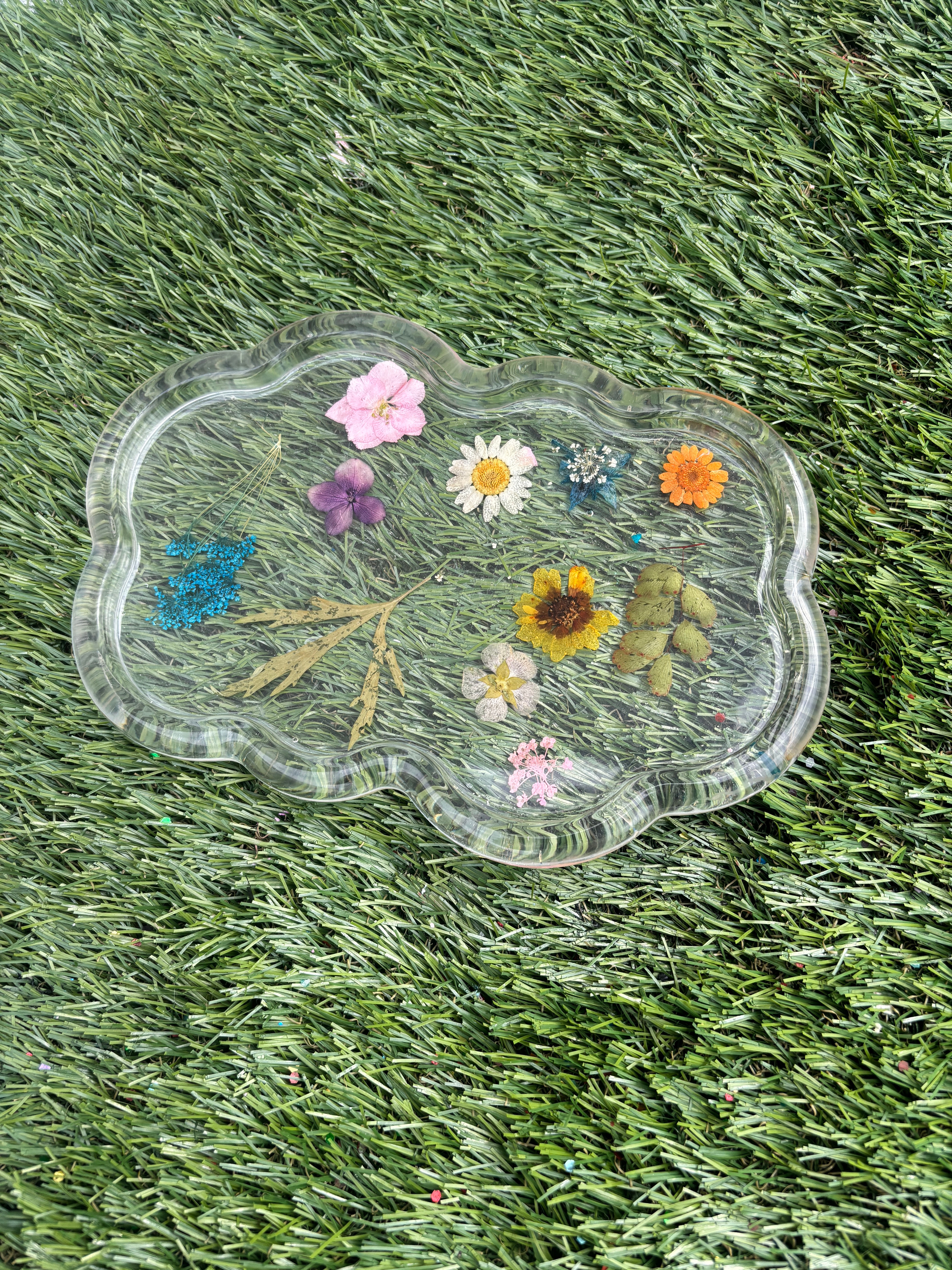 In Bloom large cloud tray