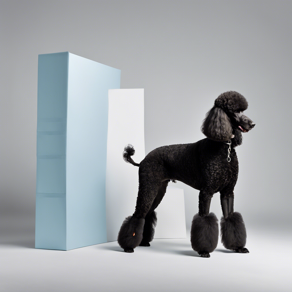 Black Standard Poodle