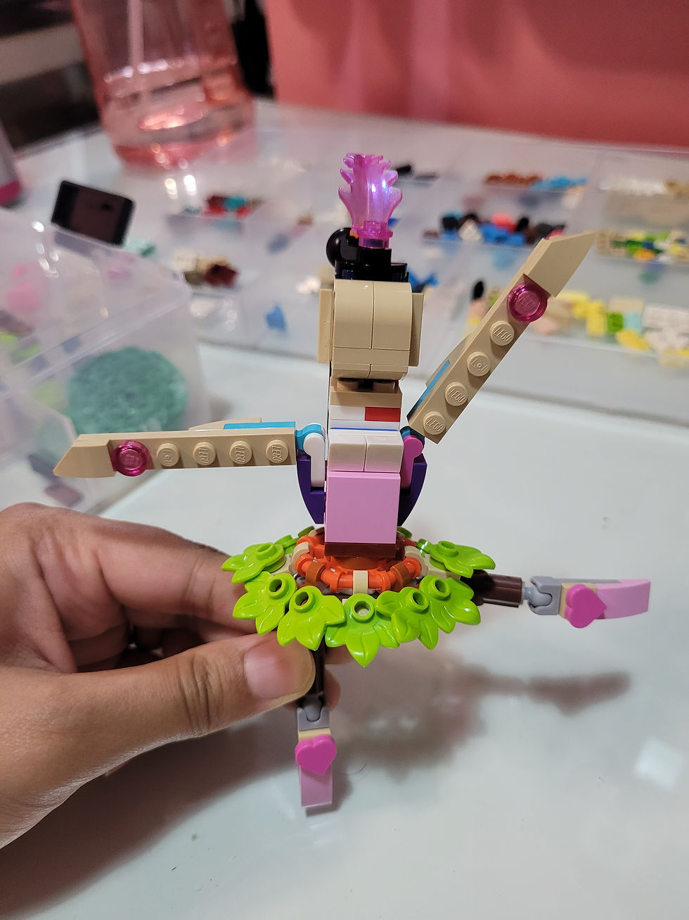 An articulated ballerina (front)