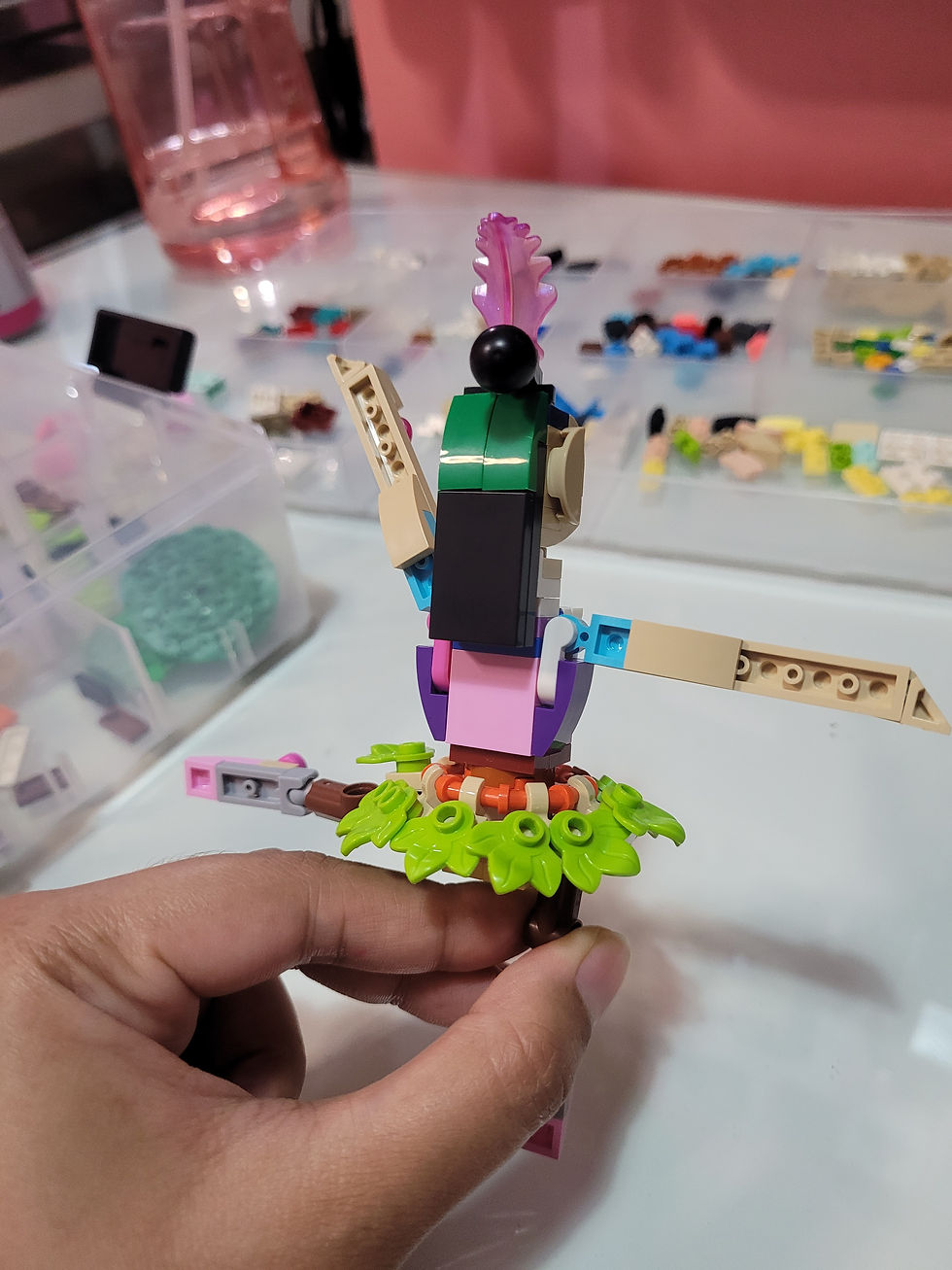 An articulated ballerina (back)