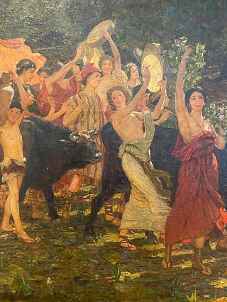 Scene from Arcadia Mural