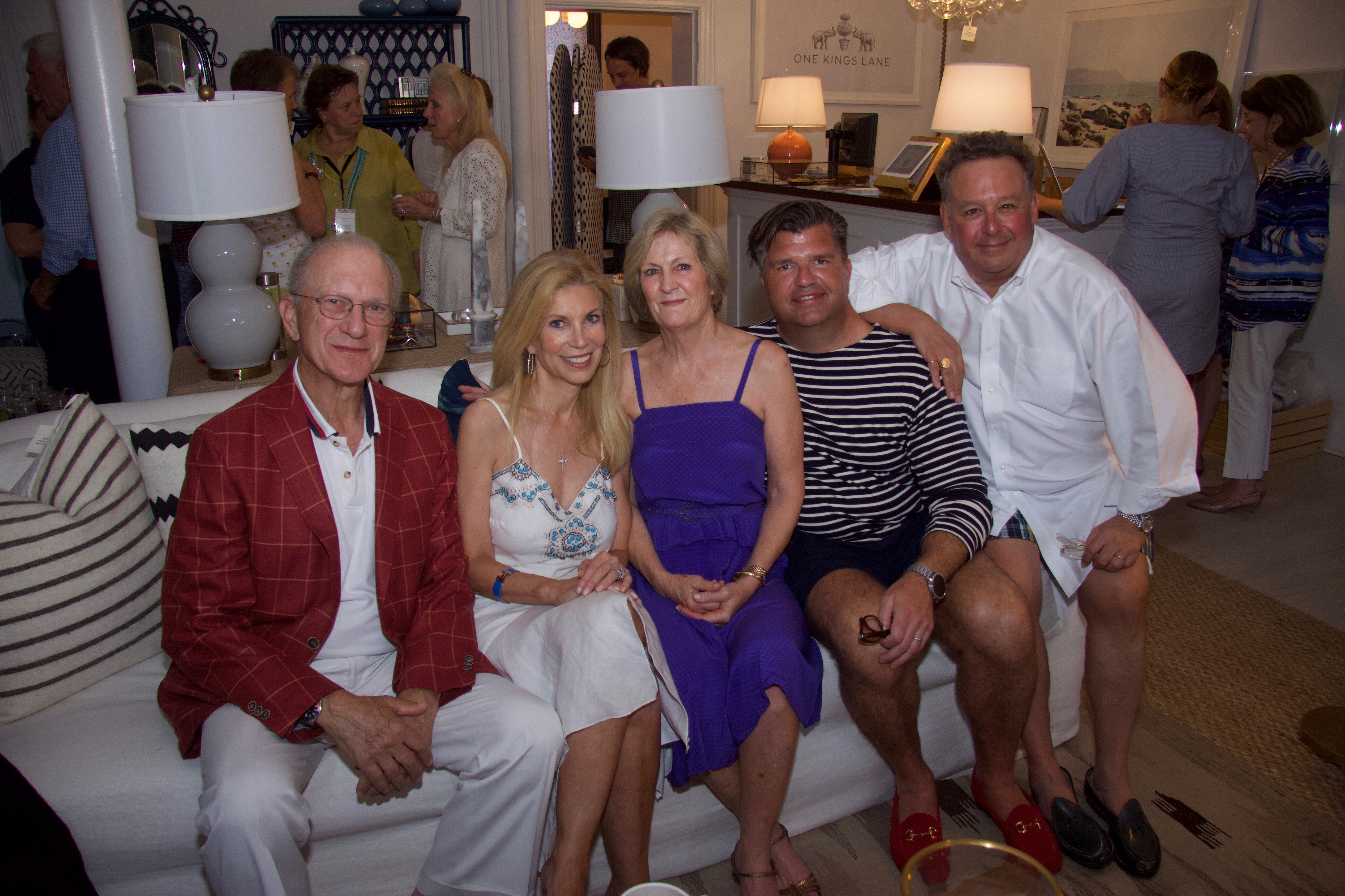 James and Laura Lofaro Freeman, Linda Stabler Talty, Rich Wilkie, Steven Stolman
