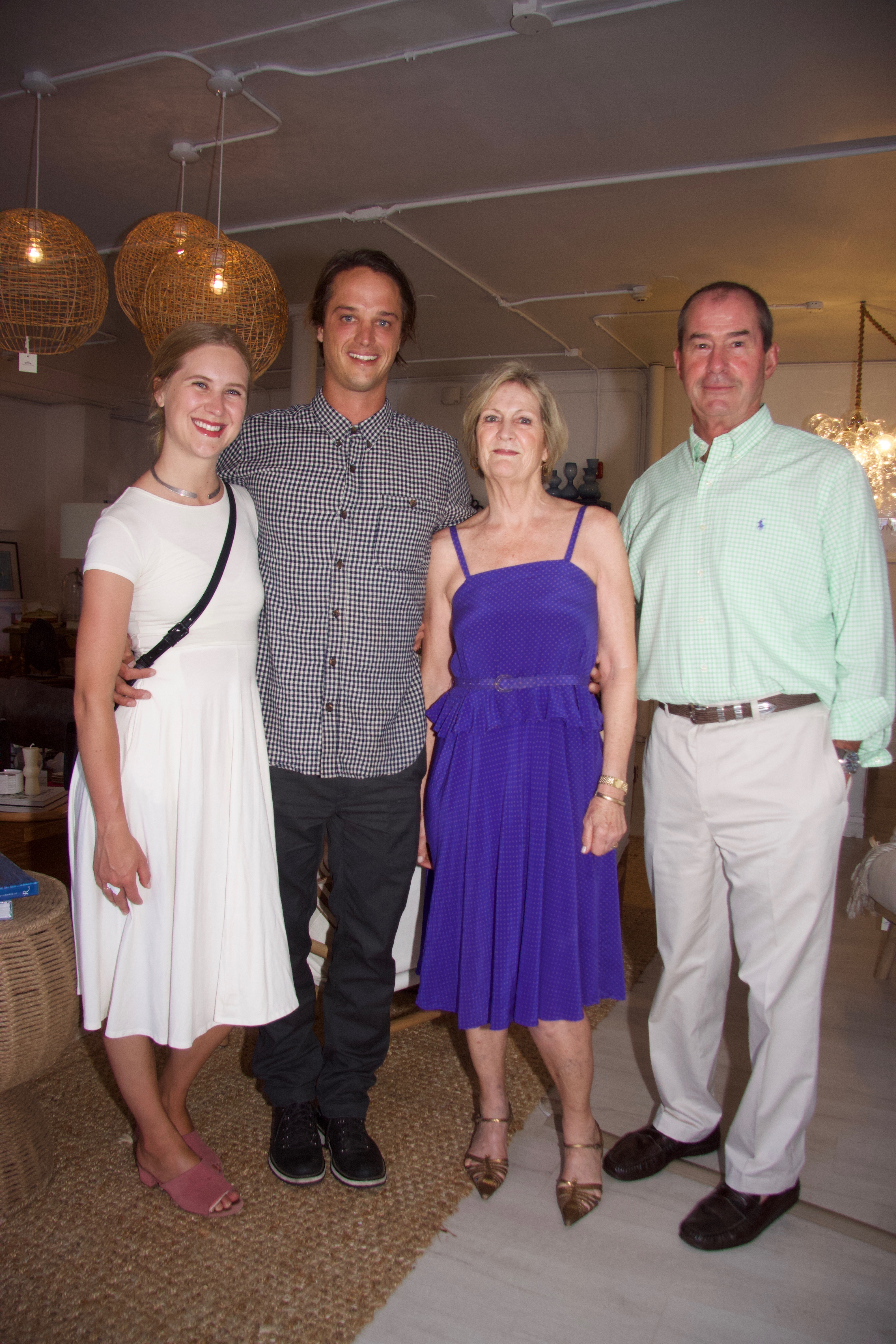 Kenya Stabler, Beau Caillouette, Linda Stabler-Talty, Peter Talty