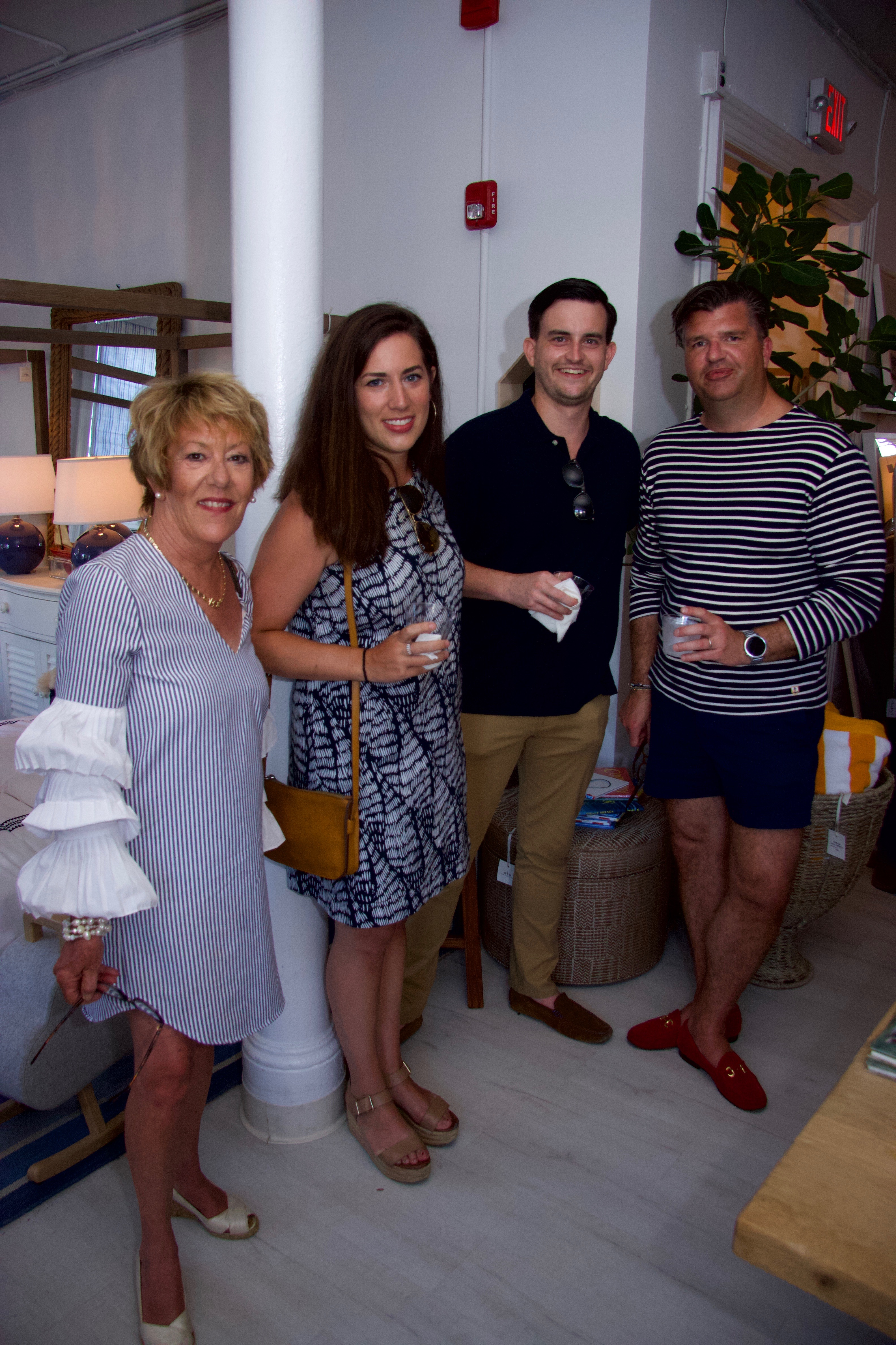 Peggy and Katherine Bousson, Andrew Fowler, Rich Wilkie