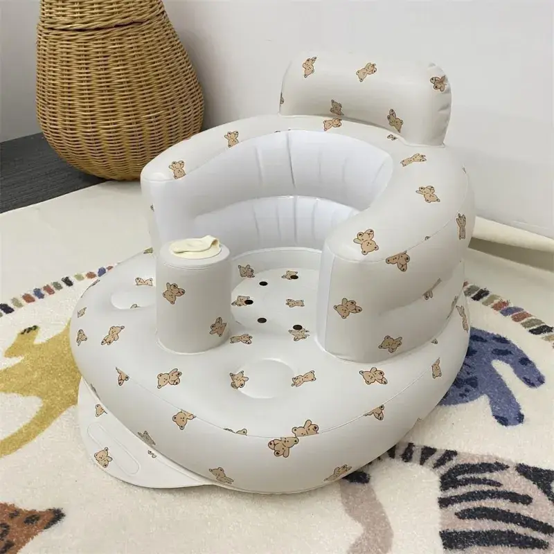 Thumbnail: Inflatable Baby Chair for Dining & Bath