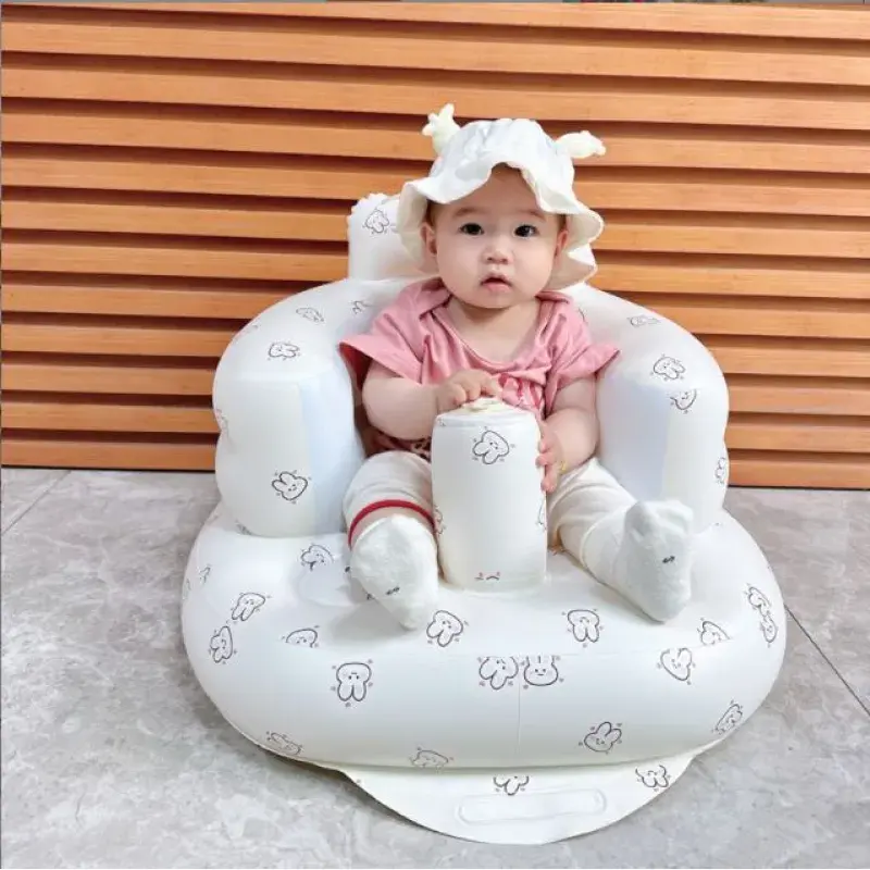 Thumbnail: Inflatable Baby Chair for Dining & Bath