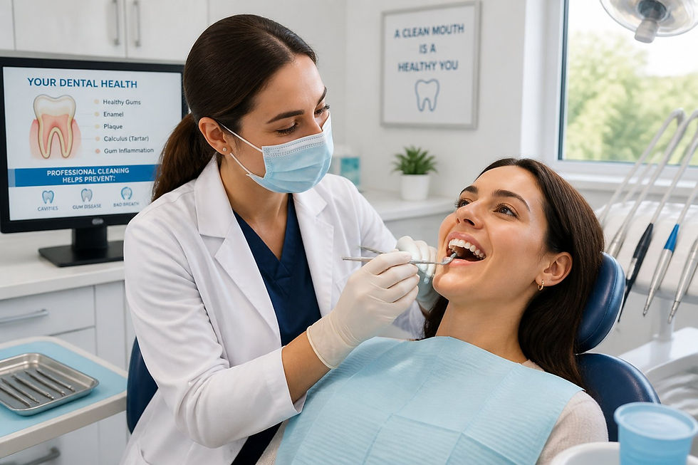 The Importance of Professional Teeth Cleanings Beyond Brushing