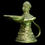 Thumbnail: Dokra Brass Oil Lamp or Dhokra Brass Diya - By MollisArts