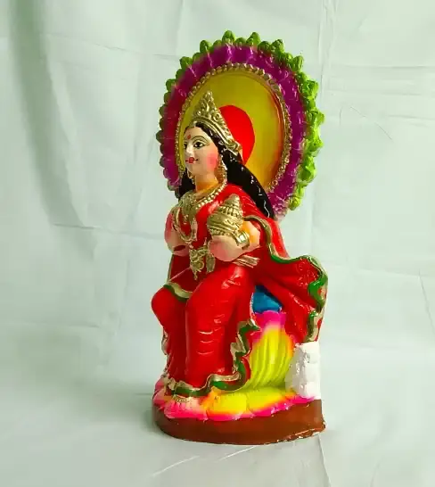 Thumbnail: Bengali kojagori lokkhi thakur murti pratima statue idol