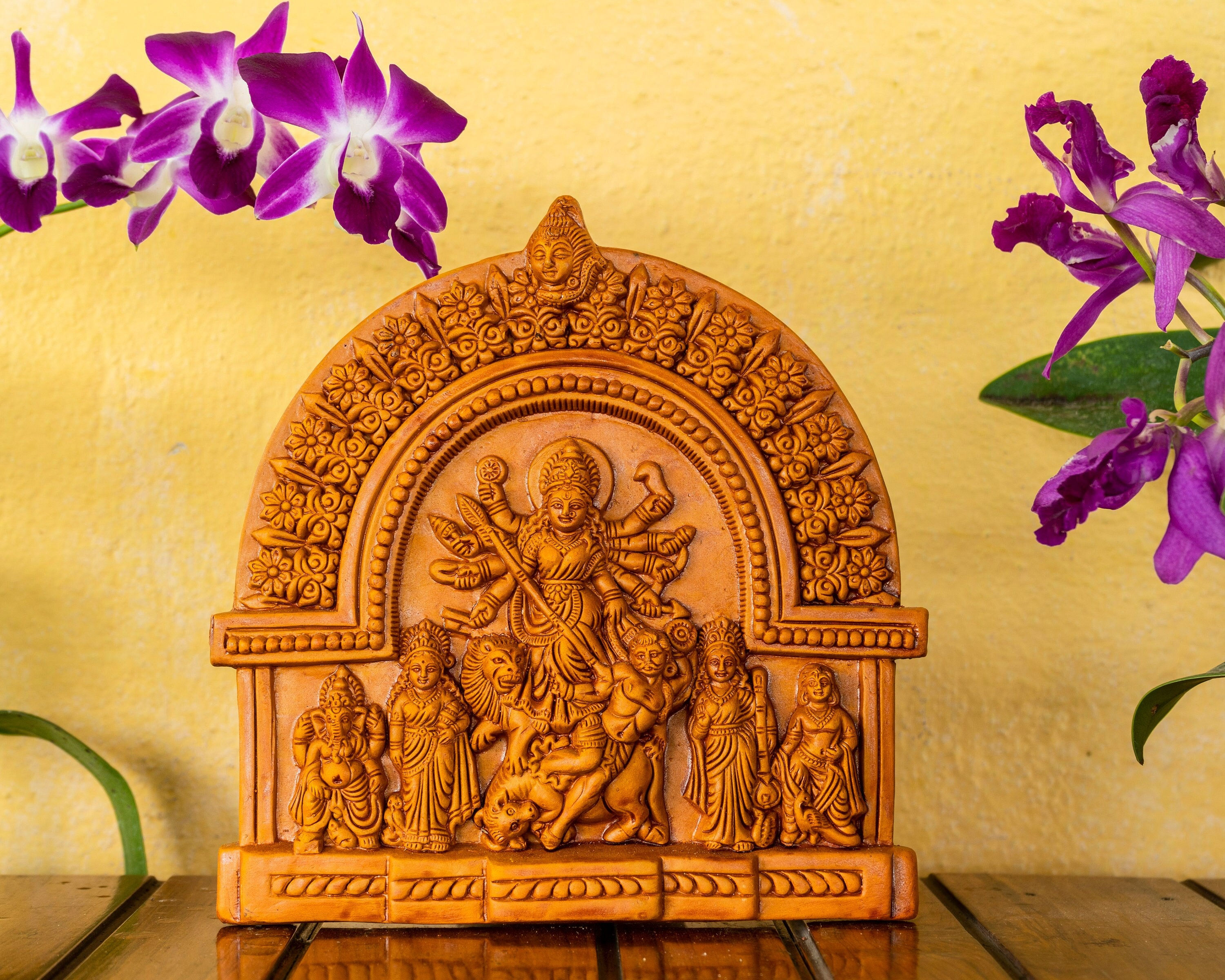 Mahishasura mardini Maa Durga Statue with Family