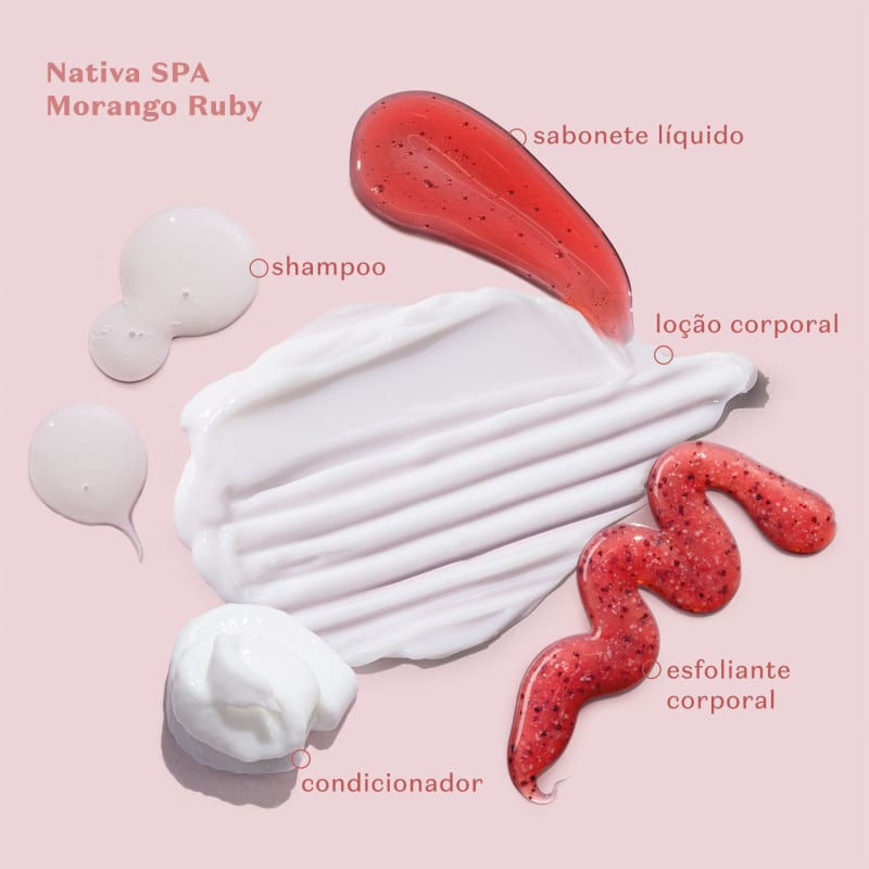 Miniatura: SHAMPOO NATIVA SPA MORANGO RUBY