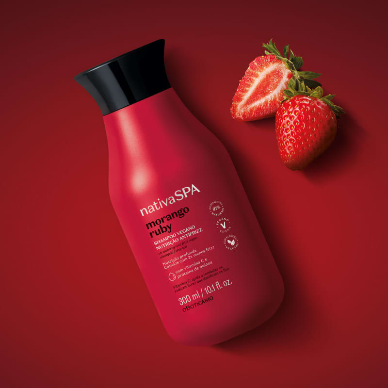 Miniatura: SHAMPOO NATIVA SPA MORANGO RUBY