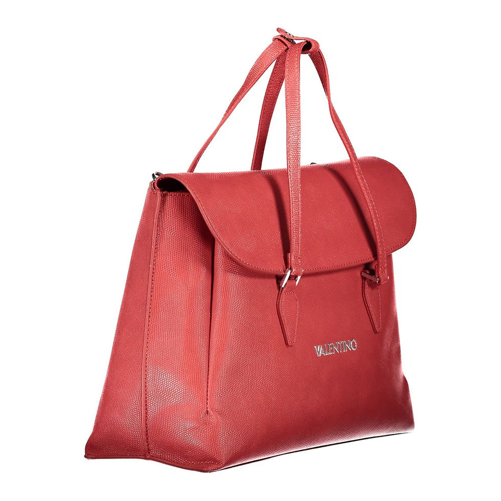 Thumbnail: Red Polyurethane Women Handbag