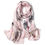 Thumbnail: Women's Print Silk Scarf - 100% Square Silk Scarf
