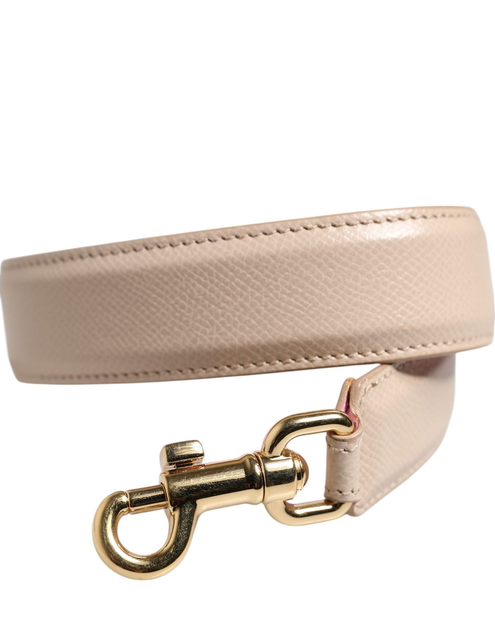 Thumbnail: Beige Pink Leather Handbag Accessory Shoulder Strap