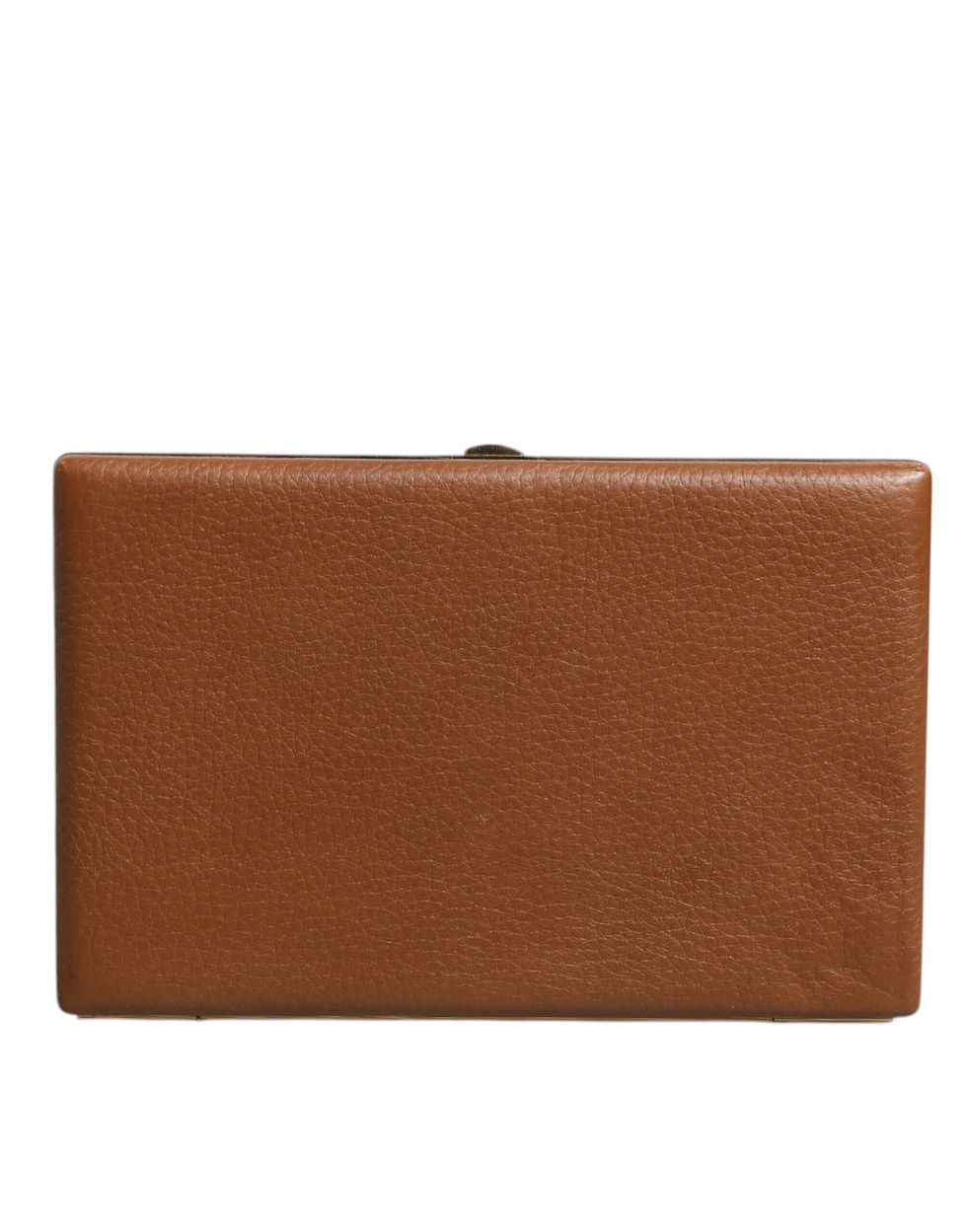 Thumbnail: Brown Leather Clutch Evening Crossbody Bag