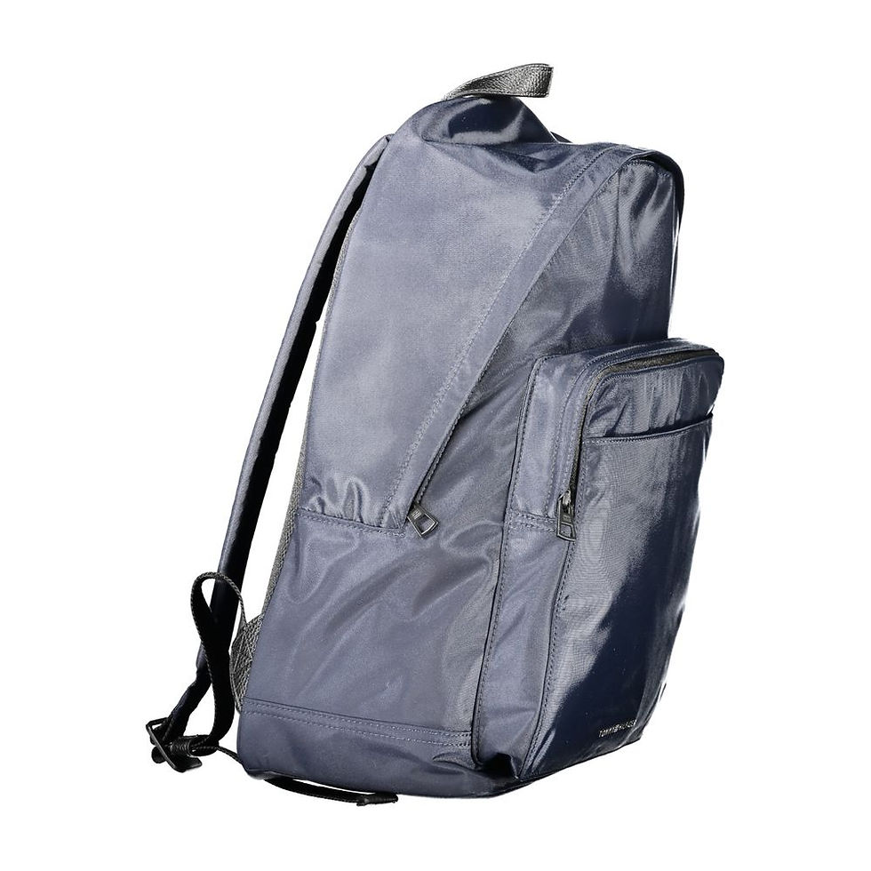 Thumbnail: Blue Polyester Men Backpack