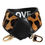 Thumbnail: Dolce & Gabbana - Black Leopard Print Reversible Bag Shoulder Strap