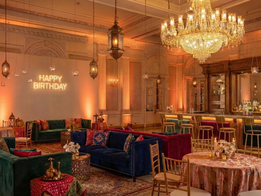 Luxury birthday party setup by QGee Events Delhi NCR