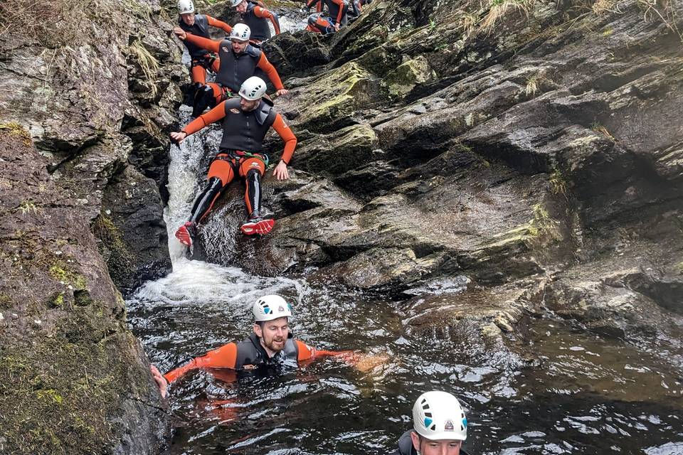 Galloway Canyoning, Castle Douglas