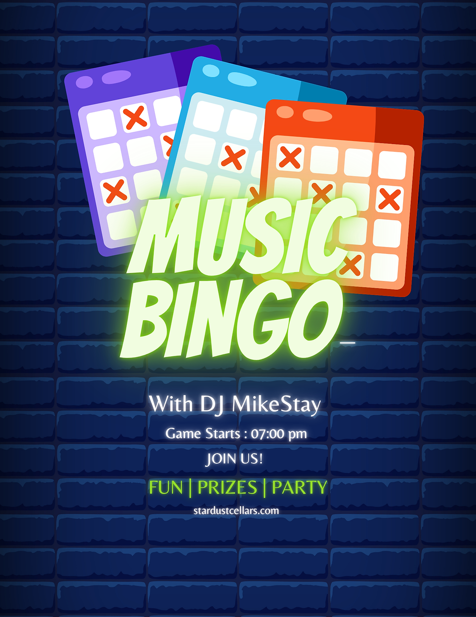 Music BINGO w/ DJ Mike Stay