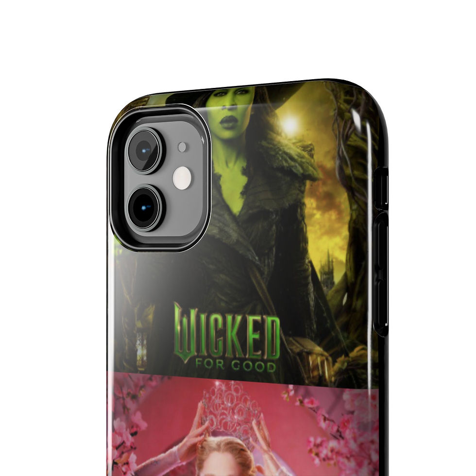Thumbnail: Wicked For Good Tough Phone Case — Dual Villain & Hero Fantasy Design