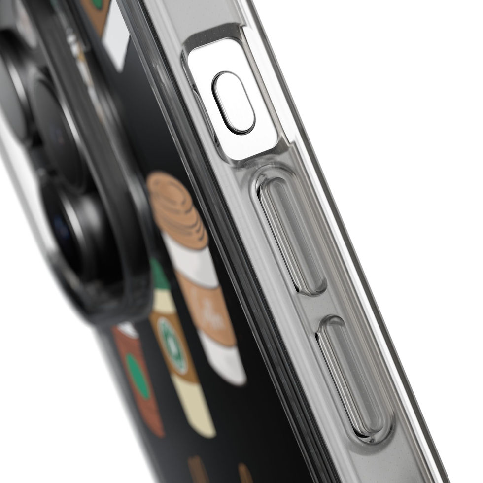 Thumbnail: Clear Coffee Case- Coffee Please!