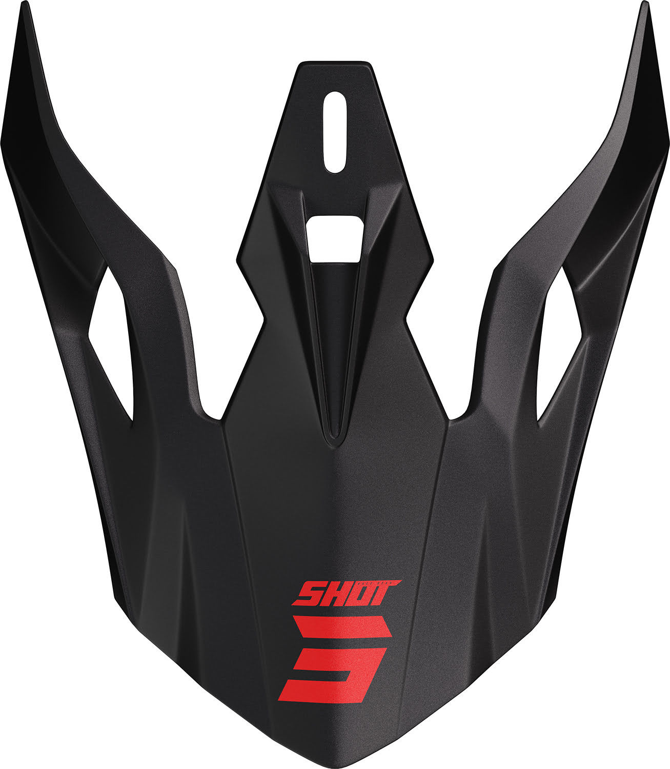 Visière de casque PULSE EDGE Red Matt