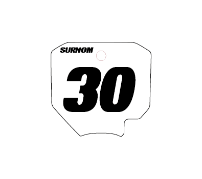 Miniature : MINI PLAQUE AVANT